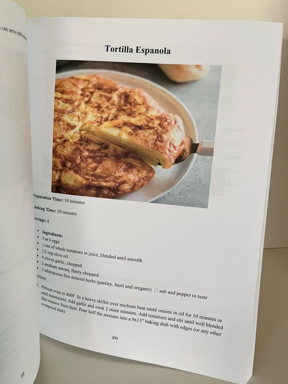 Dr. P Harper 50 recipe Spanish quisine cookbook